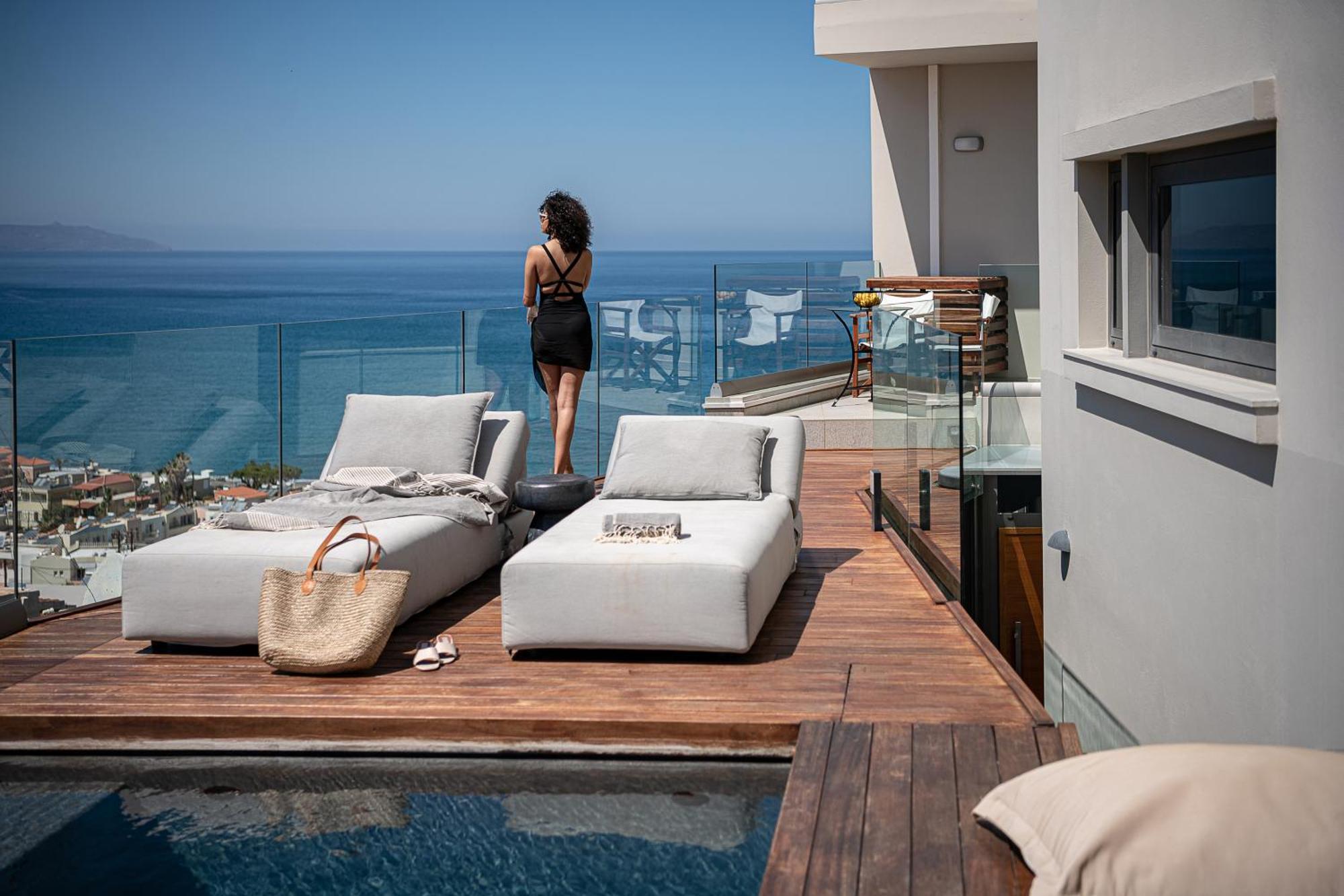 Alectrona Living Crete, Rocsea Luxury Apartment Platanés エクステリア 写真